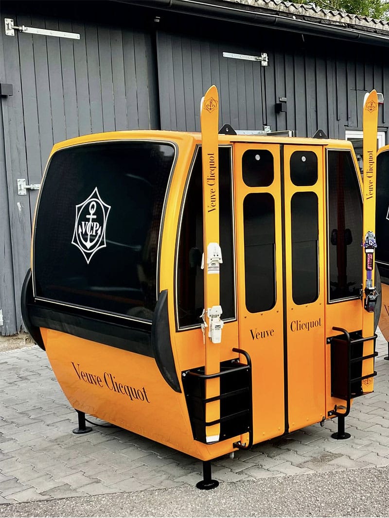 individuell ausgebaute Gondel