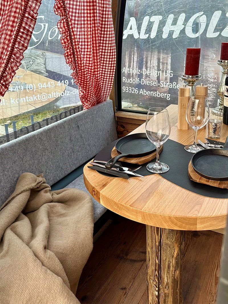 individuell ausgebaute Gondel